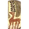 Image 2 : Bulgarian Glazed Ceramic Pottery Deer Plate