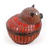 Image 5 : Lidded Wicker Cat Basket