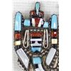 Image 2 : Zuni Sterling Inlay Rainbow Man Pin Pendant