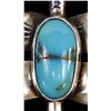 Image 2 : Navajo Sterling Silver Turquoise Dragonfly Pin