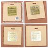 Image 10 : 4 ''Earthtones'' Ceramic Pottery Tile Trivets