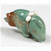 Image 5 : Native American Zuni Turquoise Bear Fetish by Ricky Laahty