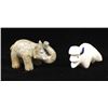 Image 1 : 2 Zuni Fetishes, Buffalo and Elephant