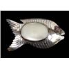 Image 1 : Sterling Mother of Pearl, & Amethyst Fish Pin