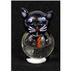 Image 1 : Hand Blown Glass Kitty Cat Paperweight
