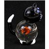 Image 4 : Hand Blown Glass Kitty Cat Paperweight