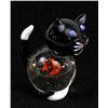 Image 6 : Hand Blown Glass Kitty Cat Paperweight