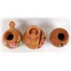 Image 8 : 3 Mexican Miniature Pottery Jars