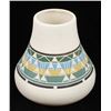 Image 3 : Sioux Carved Ceramic Pottery Vase by Red Feather