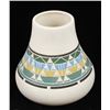 Image 4 : Sioux Carved Ceramic Pottery Vase by Red Feather