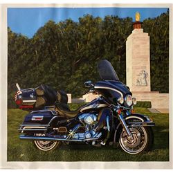 Scott Jacobs- Original Giclee on Canvas "Park Light"