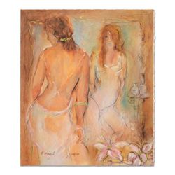 Batia Magal, "Femininity" Limited Edition Serigraph, Numbered and Hand Signed with Certificate of Au