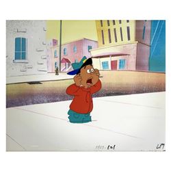 Original Production Cel from the Animated Classic, "The Pink Panther", with Letter of Authenticity.