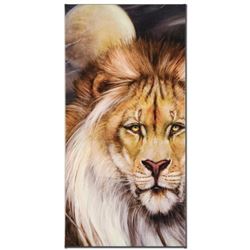 "Leo Moon" Limited Edition Giclee on Canvas by Martin Katon, Numbered and Hand Signed. This piece co