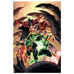 DC Comics, "Green Lanterns #15" Numbered Limited Edition Giclee on Canvas by Tyler Kirkham with COA.