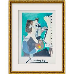 Pablo Picasso- Lithograph on Arches Paper "Le Peintre"