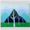 Image 1 : "Eucalyptus" Limited Edition Giclee on Canvas by Larissa Holt, Numbered and Signed. This piece comes