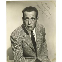 Humphrey Bogart Signed Photo