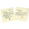 Image 1 : Johnny Carson Handwritten Letters