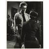 Image 1 : Photo of James Dean & Liz Taylor on "Giant" Set