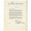 Image 1 : Walt and Roy Disney Signed Letters