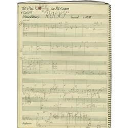 Joe Harnell TV Series Music Notebook 1977-'78