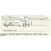 Image 2 : Katharine Hepburn Signed Contract