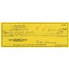 Image 1 : 3 Stooges - Moe Howard Signed Check