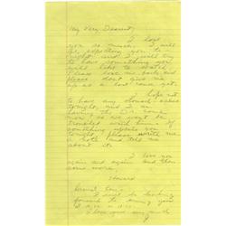 Howard Hughes and Jean Peters Correspondence