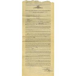 Rex Ingram Signed Contract