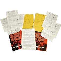 Tommy Lee Jones Signed "Howard Hughes" Contract