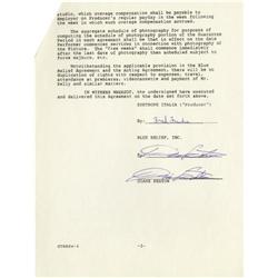 Diane Keaton Signed "Godfather III" Contract