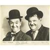 Image 1 : Stan Laurel and Oliver Hardy Signed Photo