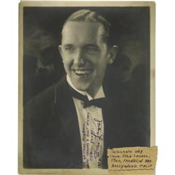 Stan Laurel Signed Photo from 1924