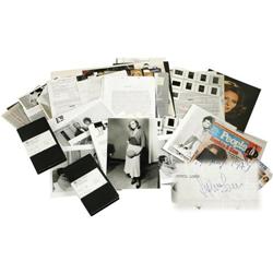 Sophia Loren Signed Letters and Archive