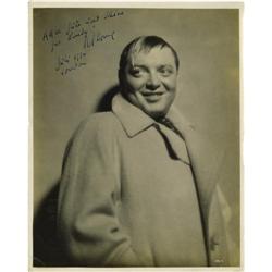 Peter Lorre Signed "Man Who Knew Too Much" Still