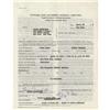 Image 1 : Jayne Mansfield Signed Contract