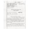 Image 1 : Charles Manson Signed Court Declaration 
