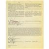 Image 2 : Anthony Perkins Signed Agreement