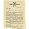 Image 1 : Basil Rathbone Signed MGM Contract