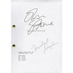 Stone & Douglas Signed "Wall Street" Script