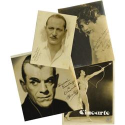 Signed Photos - Karloff & Other Actors