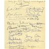 Clifton Webb Celeb-Signed Guestbook Page