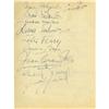 Image 2 : Clifton Webb Guestbook Page w/Celeb Signatures