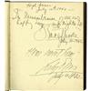Clifton Webb Signed Guest Book from "Highacres"