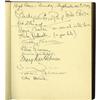 Image 2 : Clifton Webb Signed Guest Book from "Highacres"