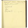 Image 3 : Clifton Webb Signed Guest Book from "Highacres"