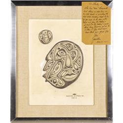 Jonathan WInters Signed Sketch