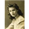 Young Ava Gardner Signed Photo