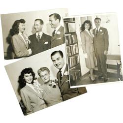 Ava Gardner and Artie Shaw Wedding Photos